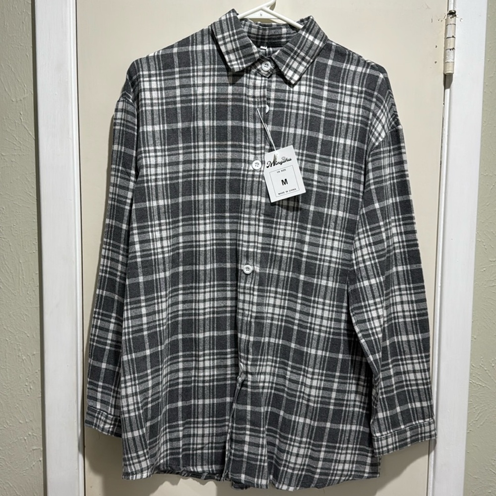 Women’s Flannel Button Up Shirt